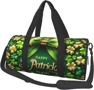 Sports Duffel Bag St.Patrick'S Day-Celebration Foldable Travel Tote Bag Weekender Sleepover Carry On Bag
