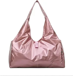 Sports Duffel Bags Yoga Mat Bag Pearlescent Fitness Gym Bags Sac De Sport for Women Men Glitter Sack Training Gym Sporttas