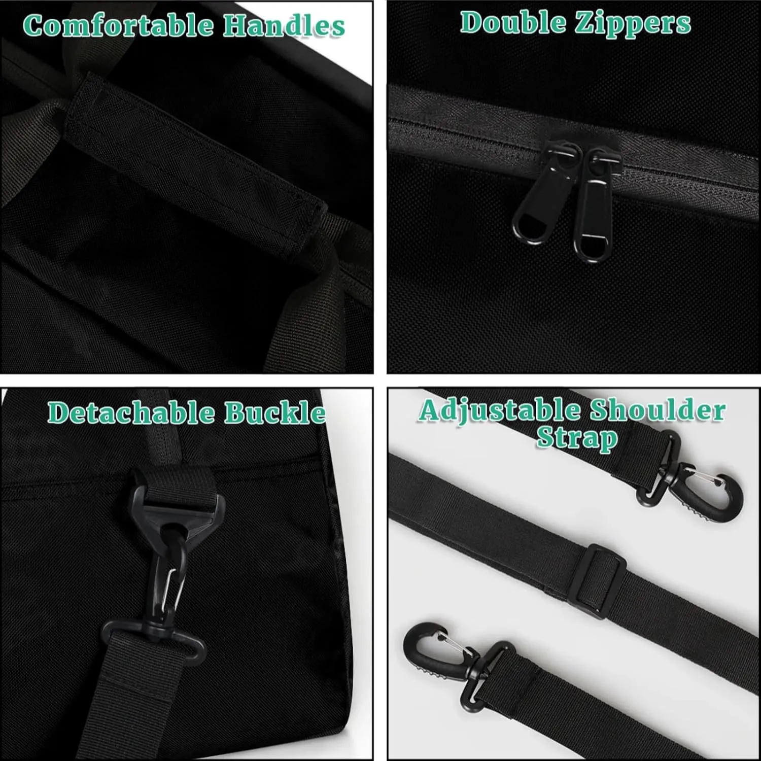 Sports Football Basketball Baseball Soccer Duffel Bag Boys, Gymnastics Sport Gym Training Duffel Sportsman Bag Men, Solid Black Background