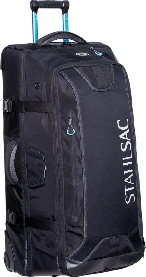Stahlsac Steel Wheeled Bag: Durable dive bag for travel, wet & dry compartments, 34"