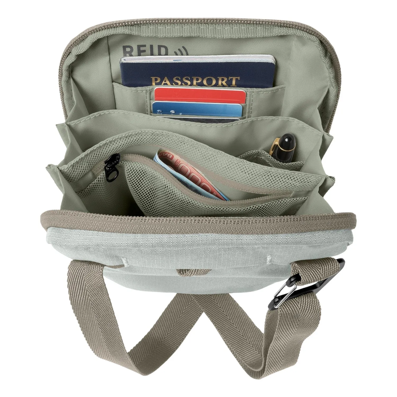 Stash RFID Crossbody Bag