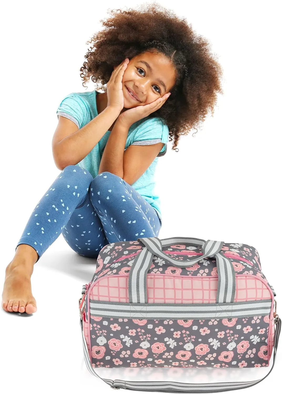 Stephen Joseph Kids Duffle Bag - Overnighter for Boys & Girls, Travel Carry-On Size