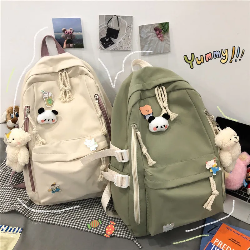 Style High Junior Wind Large Capacity Backpacks