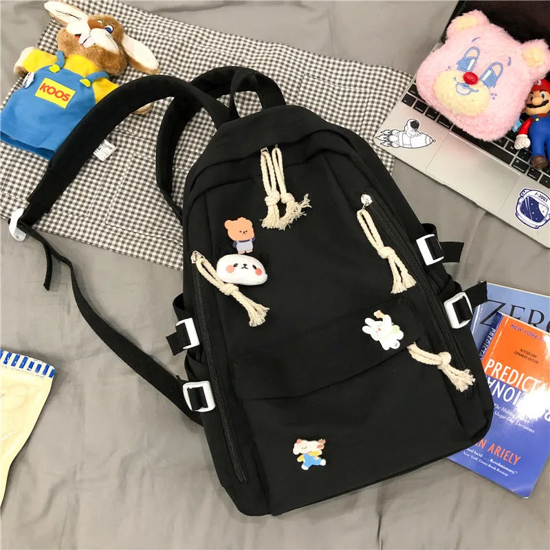 Style High Junior Wind Large Capacity Backpacks
