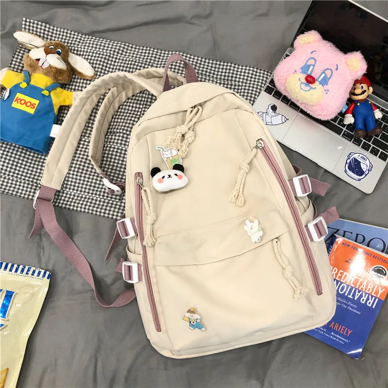 Style High Junior Wind Large Capacity Backpacks