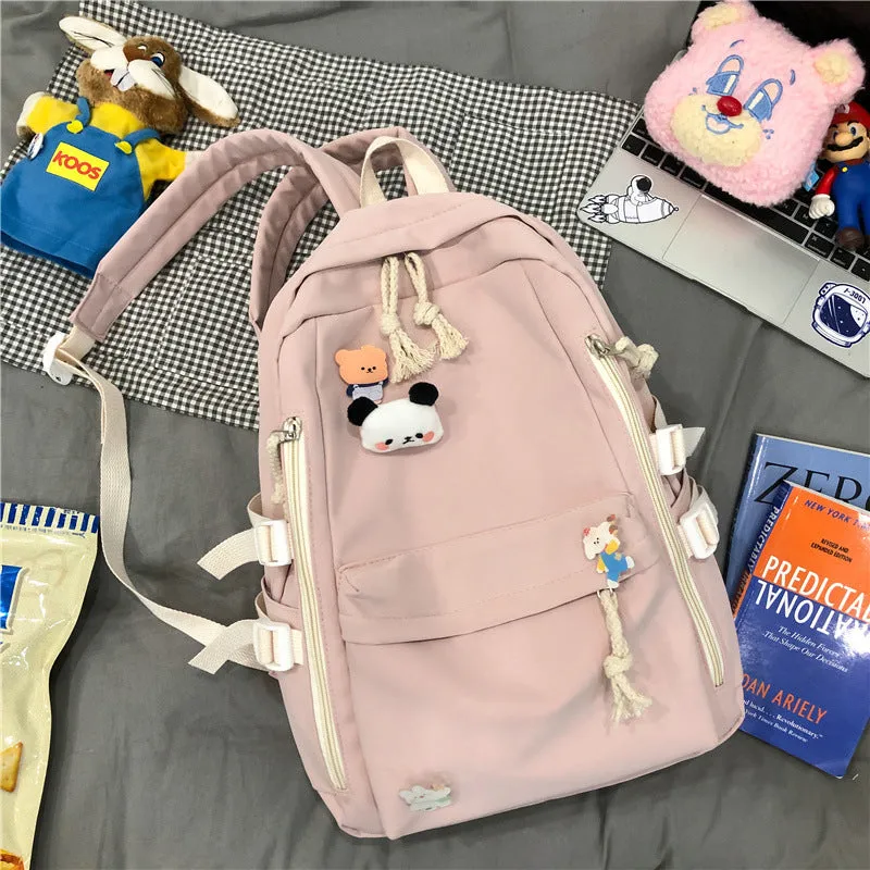 Style High Junior Wind Large Capacity Backpacks