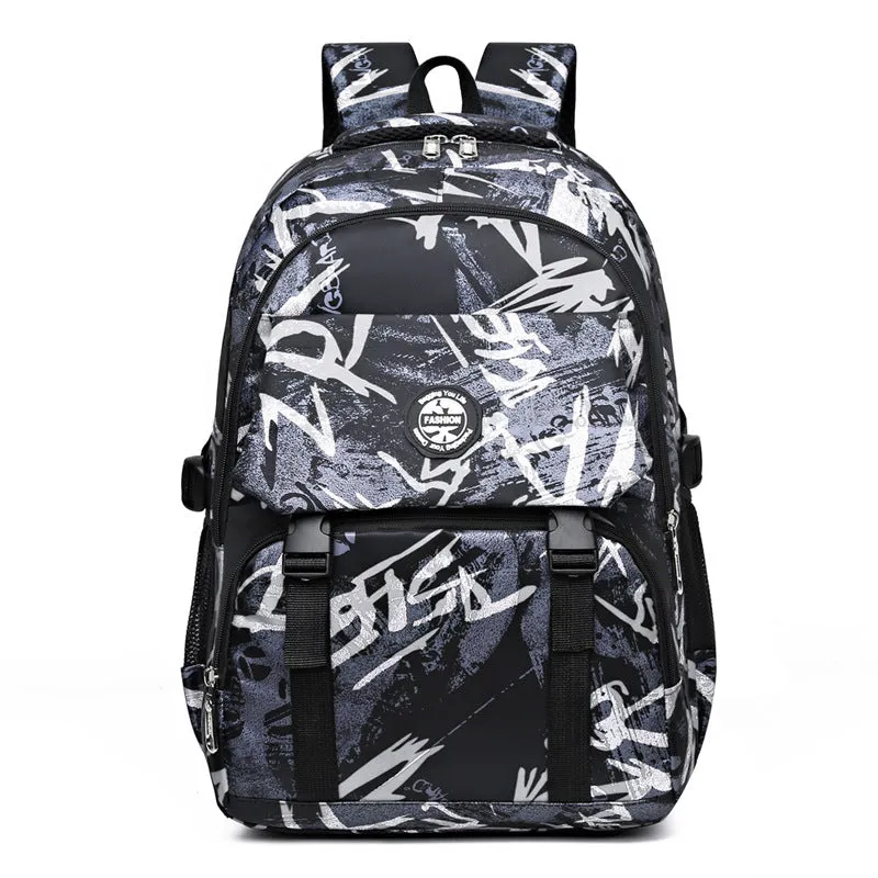 Style Trendy High Fashionable Camouflage Large Backpacks