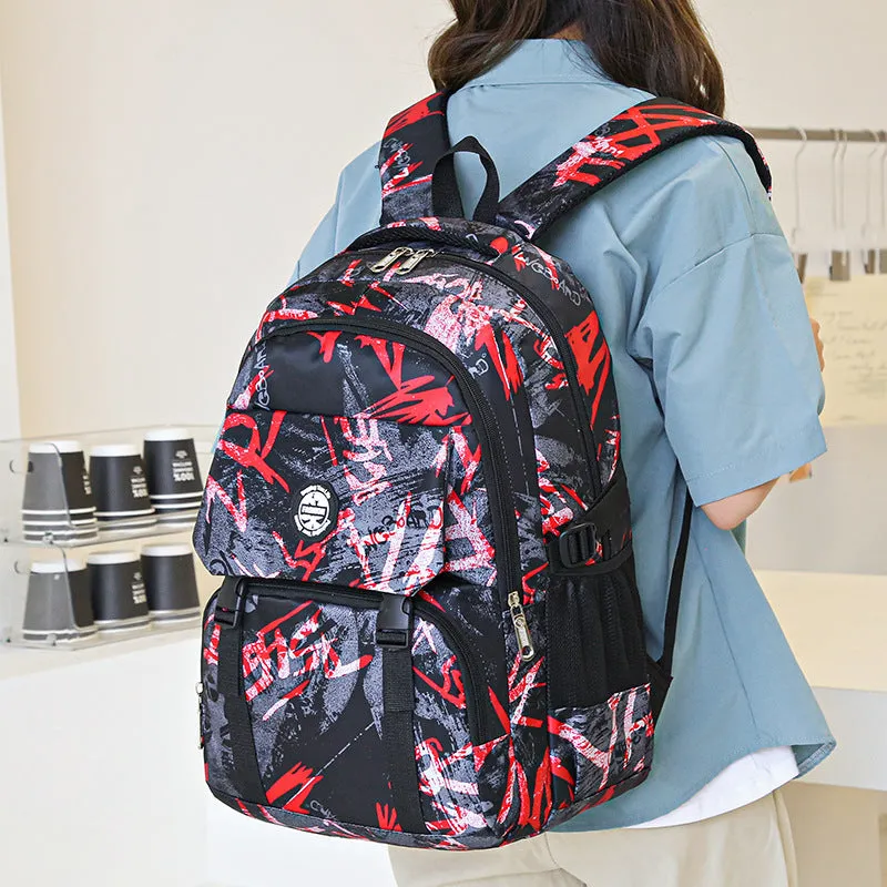 Style Trendy High Fashionable Camouflage Large Backpacks