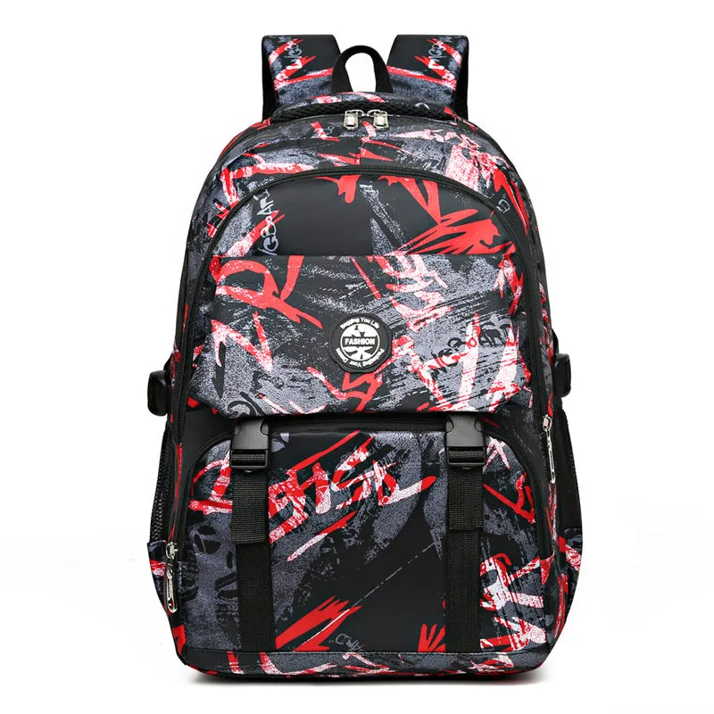 Style Trendy High Fashionable Camouflage Large Backpacks