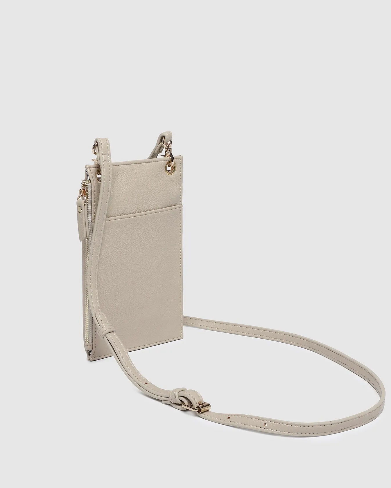 Suki Phone Crossbody Bag (Almond)