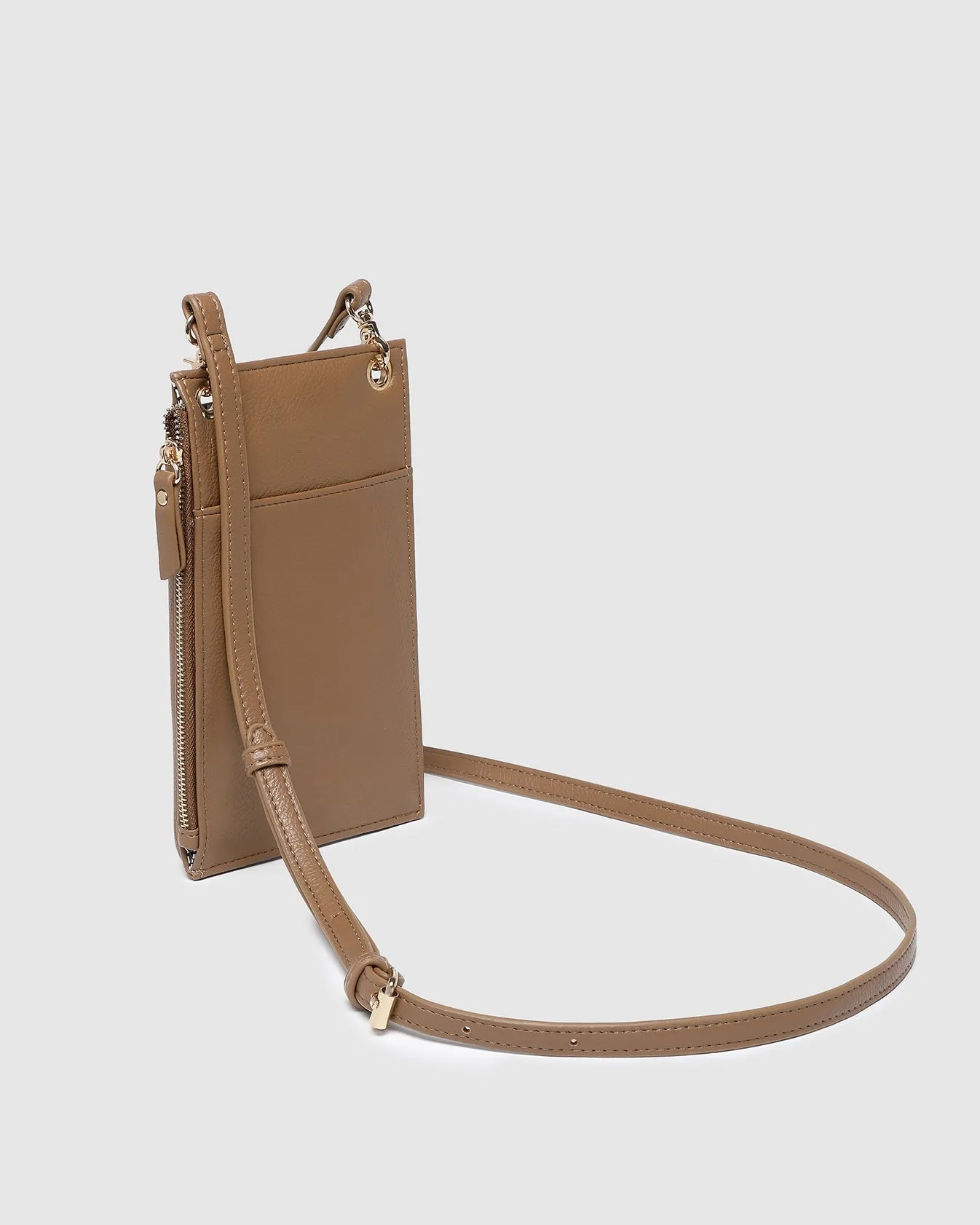 Suki Phone Crossbody Bag (Caramel)