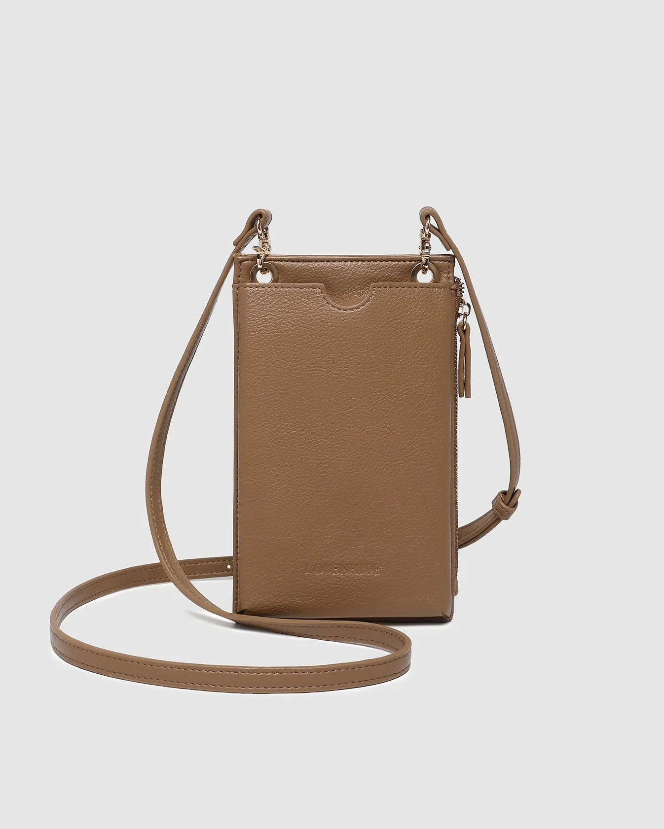Suki Phone Crossbody Bag (Caramel)
