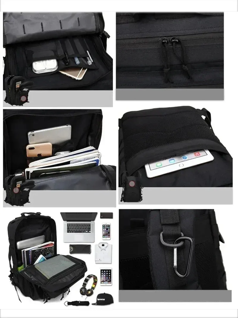 Tactical Hiking Backpacks – Large Capacity, Durable for Outdoor Travel