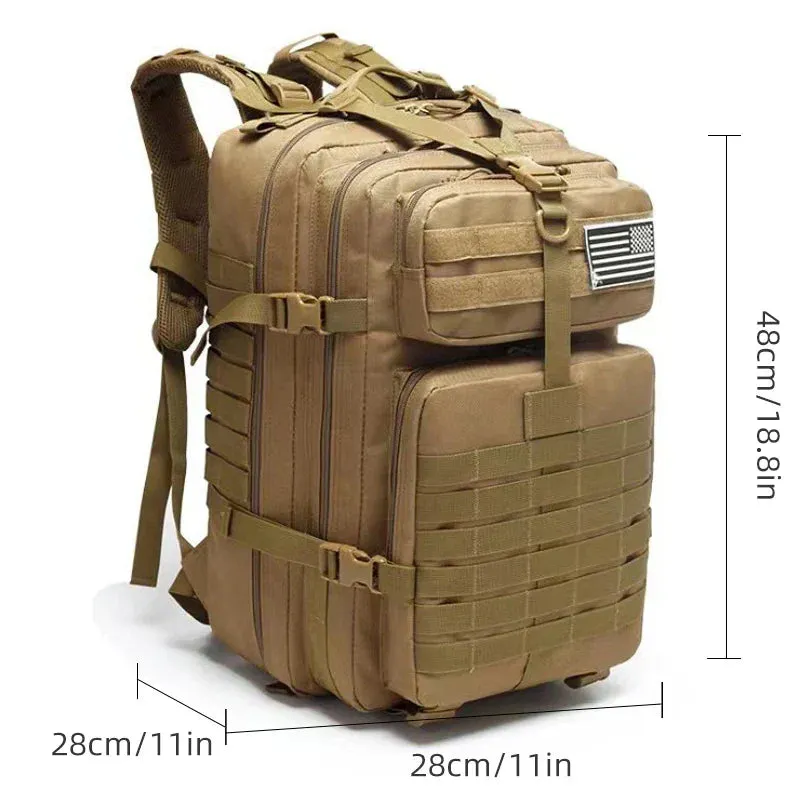 Tactical Hiking Backpacks – Large Capacity, Durable for Outdoor Travel