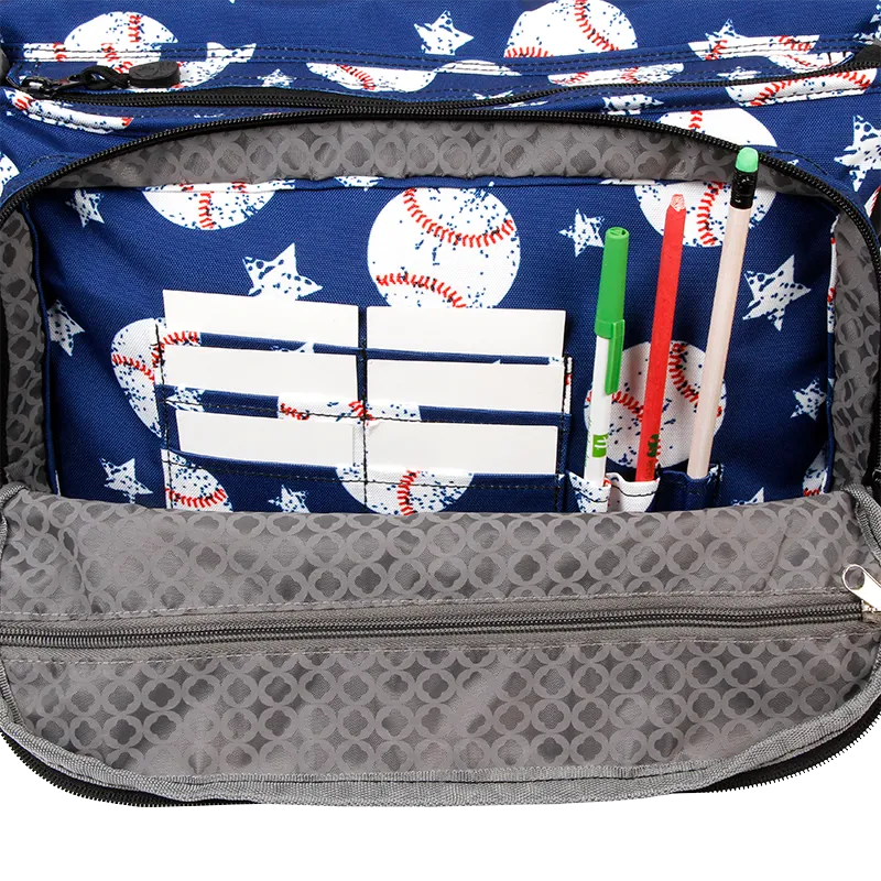 Terry Messenger bag in Baseball - Final Sale