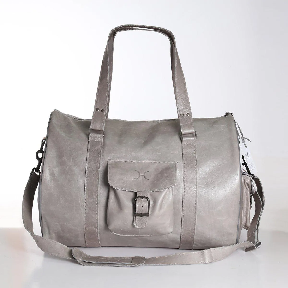 Thandana Mens Cabin Leather Luggage Bag