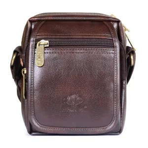 The Clownfish Unisex-Adult Messenger Bag (Chocolate Brown)