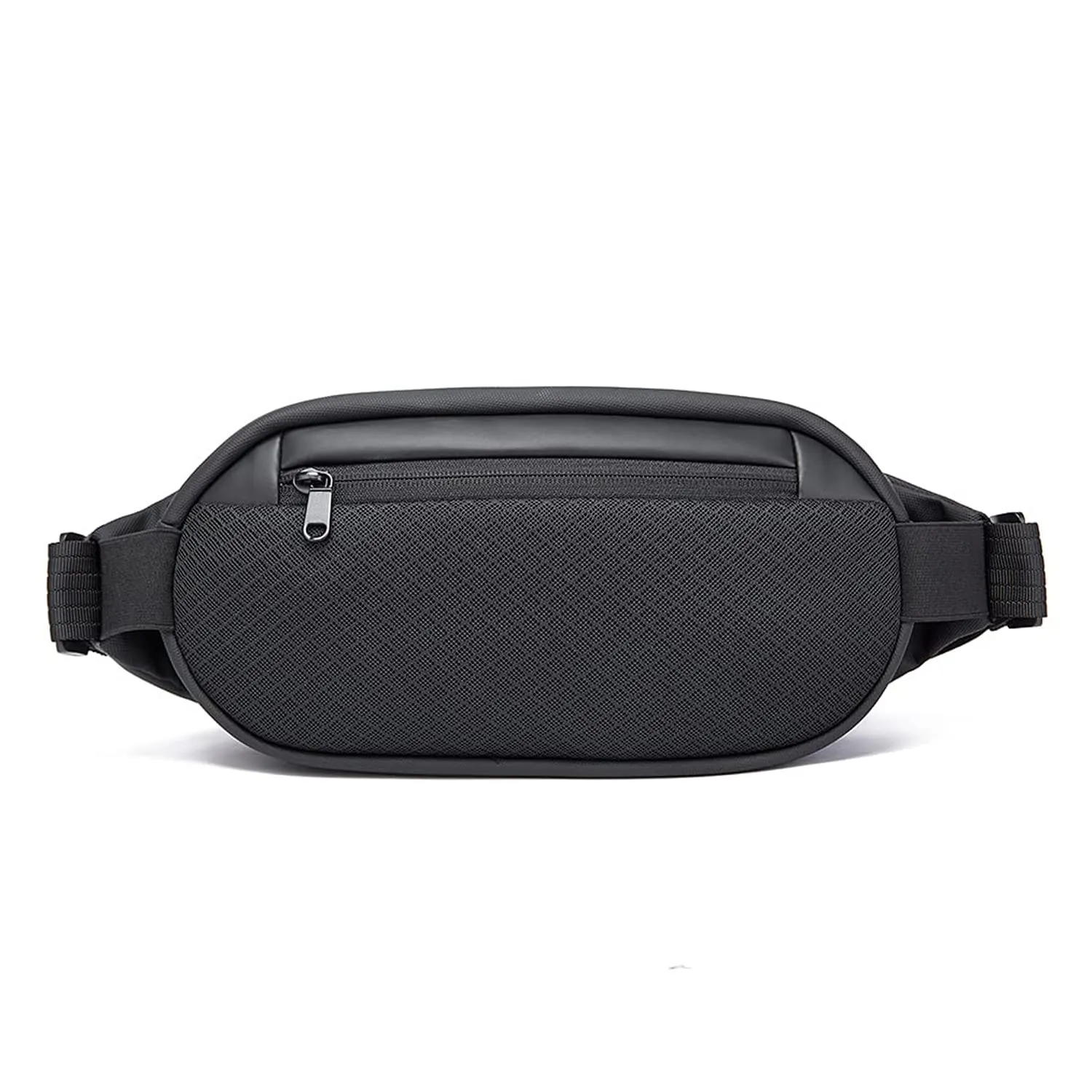 THE CLOWNFISH Water Resistant Polyester Sling Bag - Unisex | Adjustable Strap | 3L | Grey