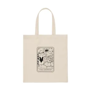 The Empress Tarot Card Canvas Tote