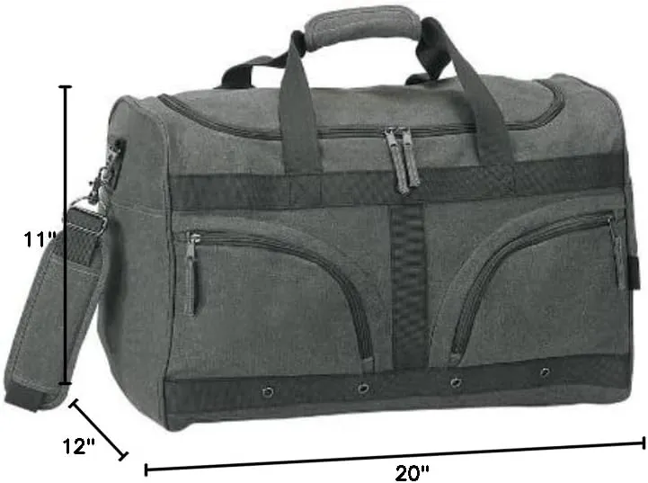 The Half Dome Gym Sport Duffel - GREY