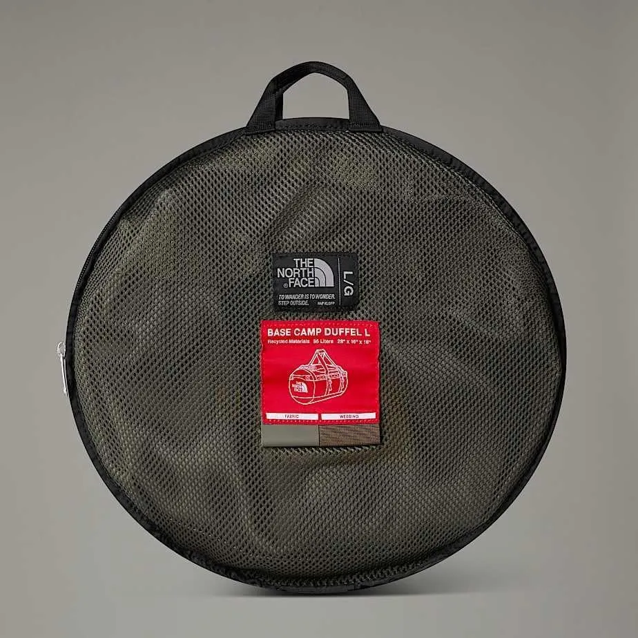 The North Face Base Camp 71L Duffel Bag New Taupe Green/Smokey One Size