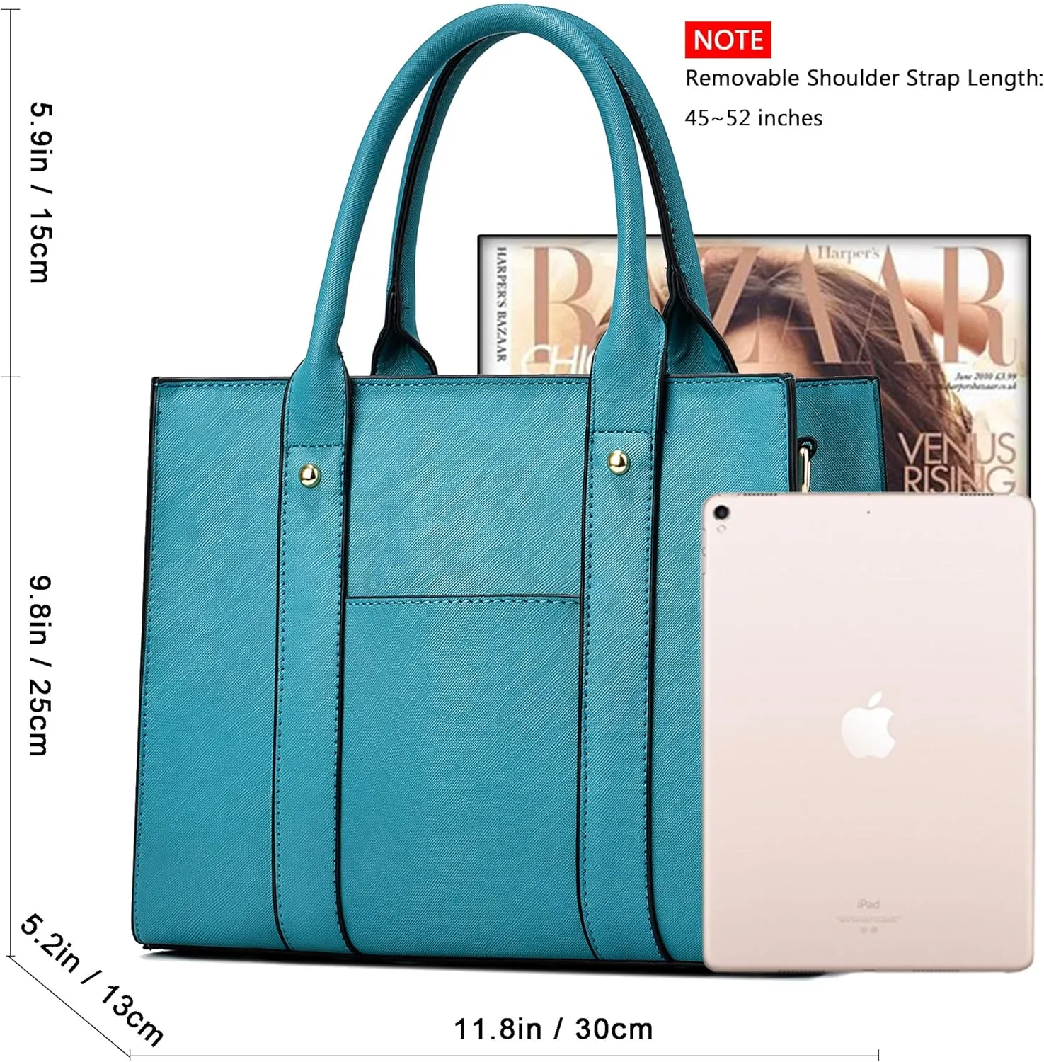 The Tote Bag Crossbody Purses for Women Shoulder Bag Handbags PU Leather Top Handle Bags with zipper