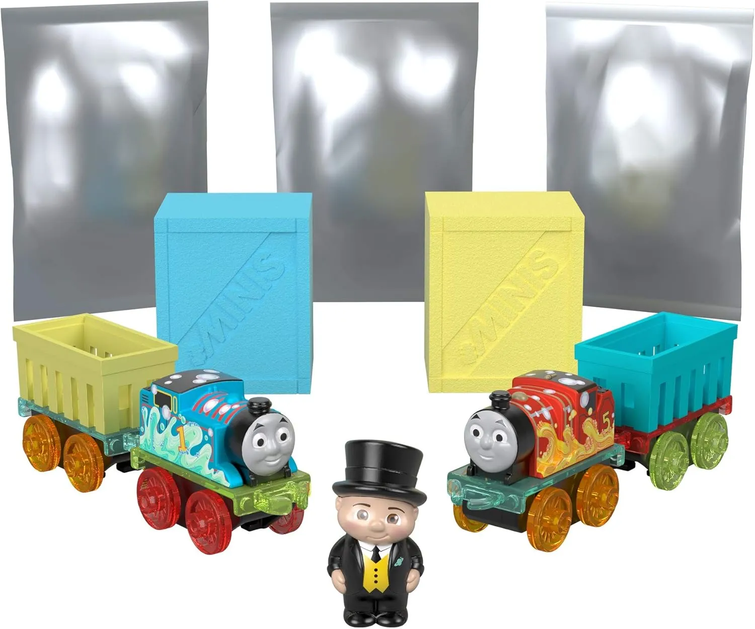 Thomas & Friends MINIS, Fizz ‘n Go Mega Pack for Unisex Children