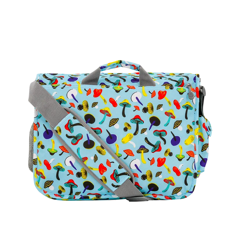 Thomas Laptop Messenger Bag in Skyshroom - Final Sale