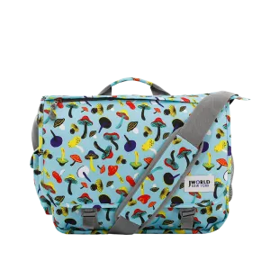 Thomas Laptop Messenger Bag in Skyshroom - Final Sale