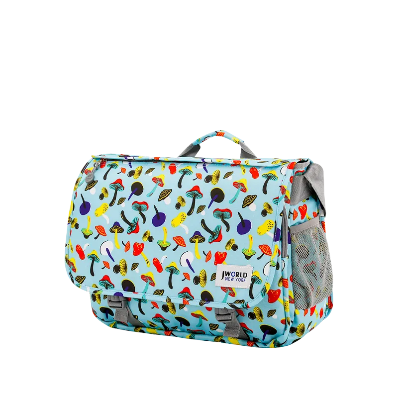 Thomas Laptop Messenger Bag in Skyshroom - Final Sale