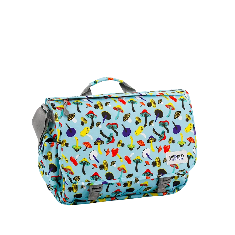 Thomas Laptop Messenger Bag in Skyshroom - Final Sale