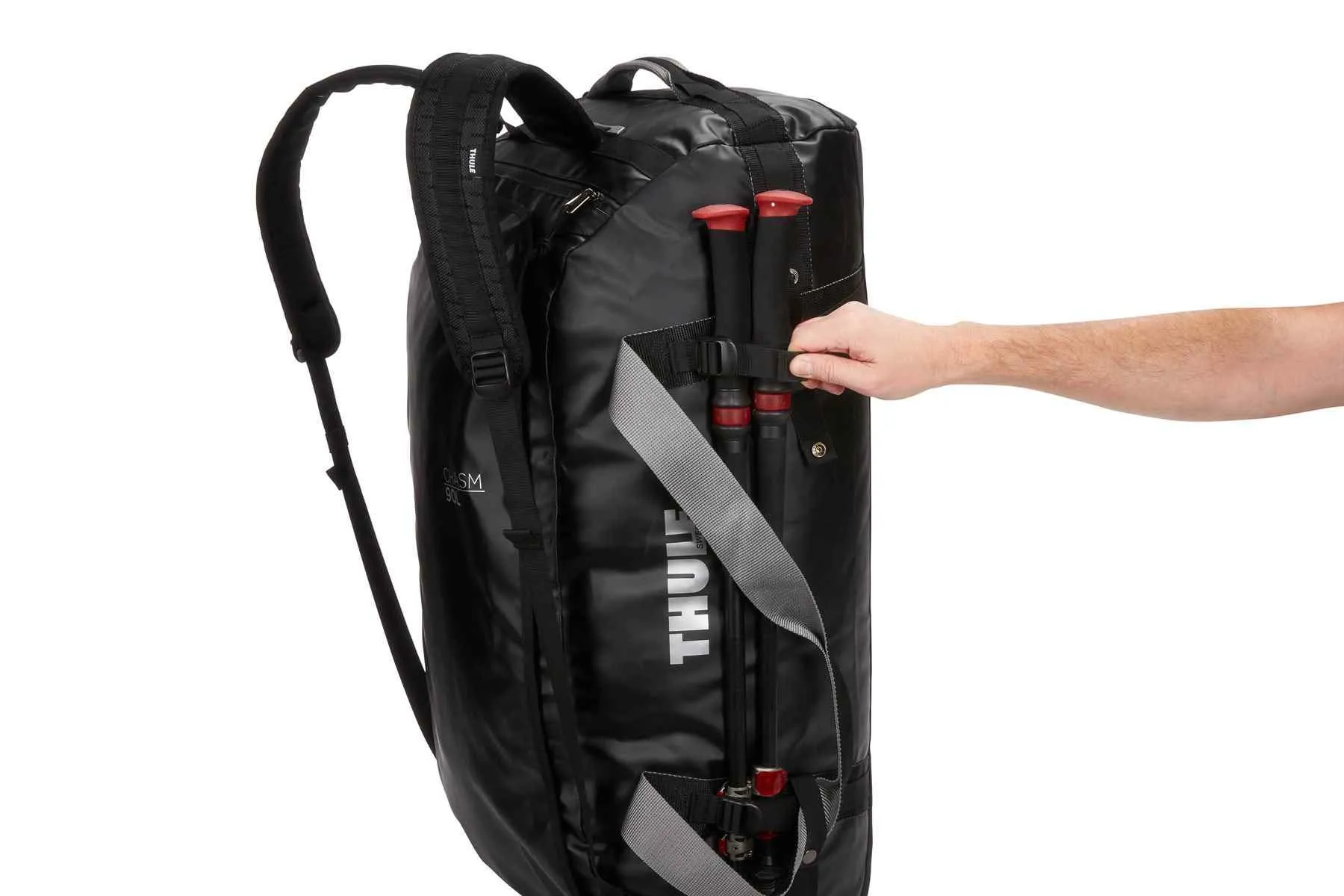 Thule Chasm 90L Duffel (L) | Olivine