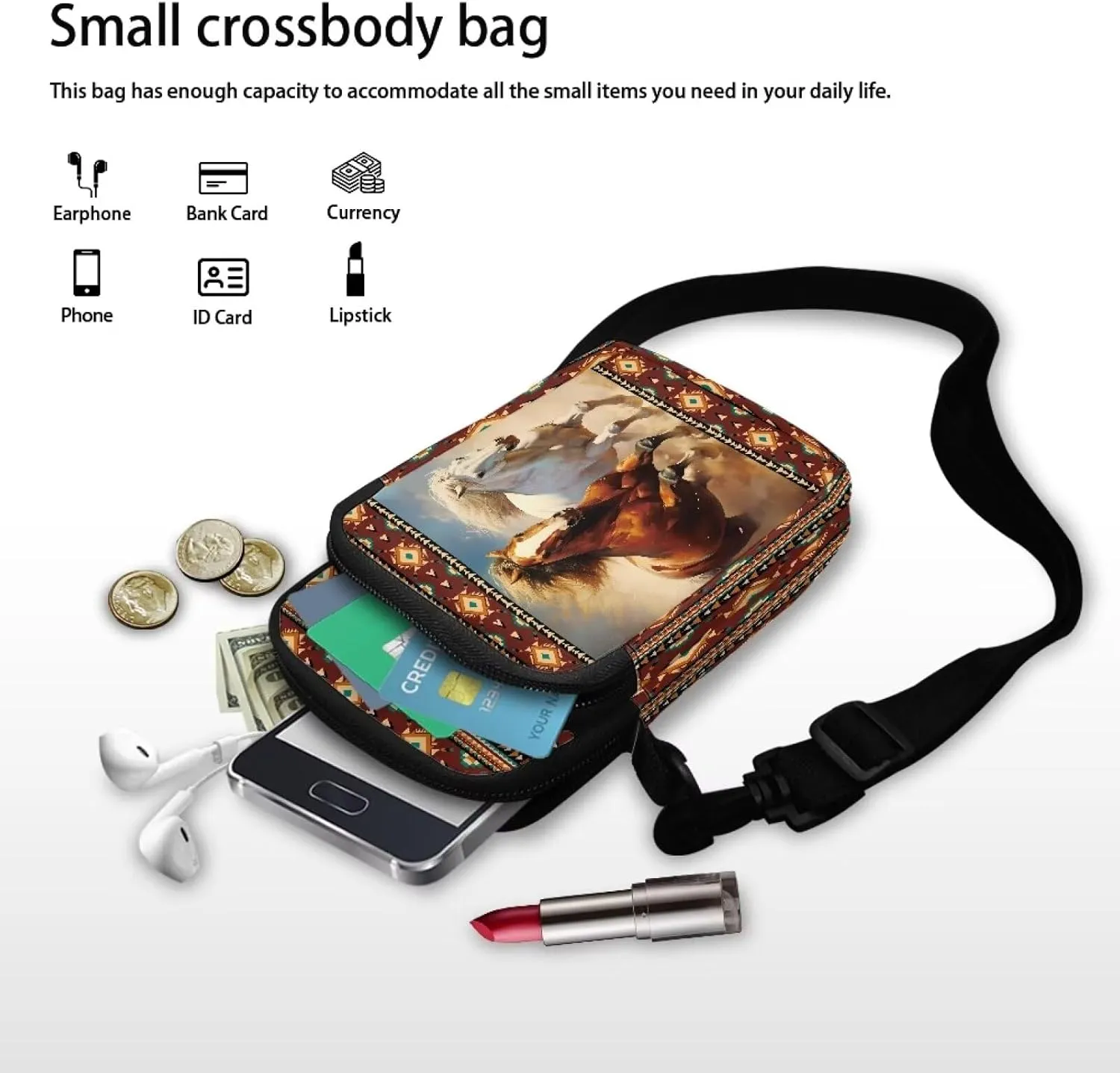 Toddler Crossbody Bag Kids Messenger Bag Over Shoulder Purse