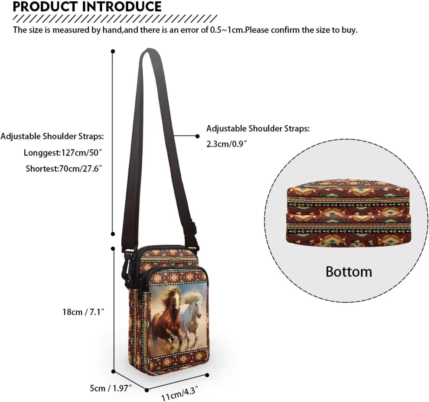 Toddler Crossbody Bag Kids Messenger Bag Over Shoulder Purse