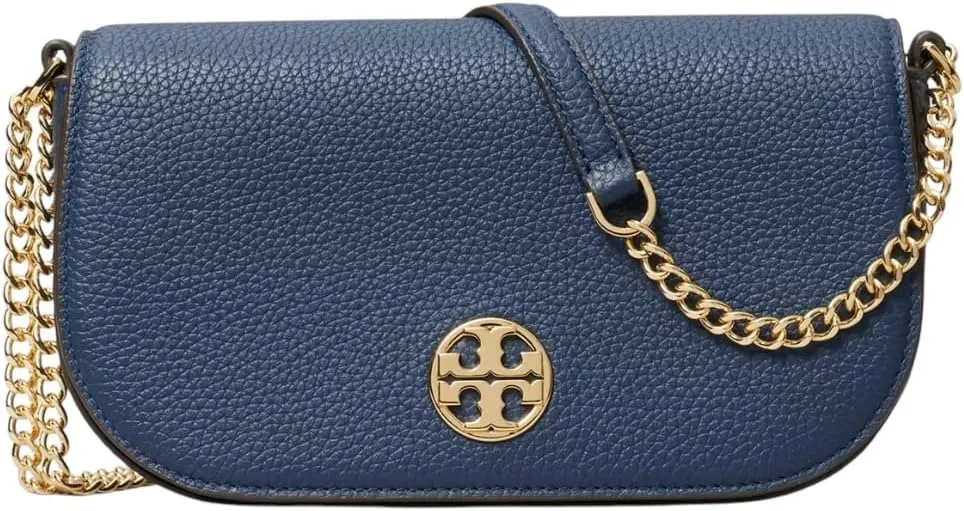 Tory Burch Women Chelsea Pebbled Leather Crossbody Shoulder bag