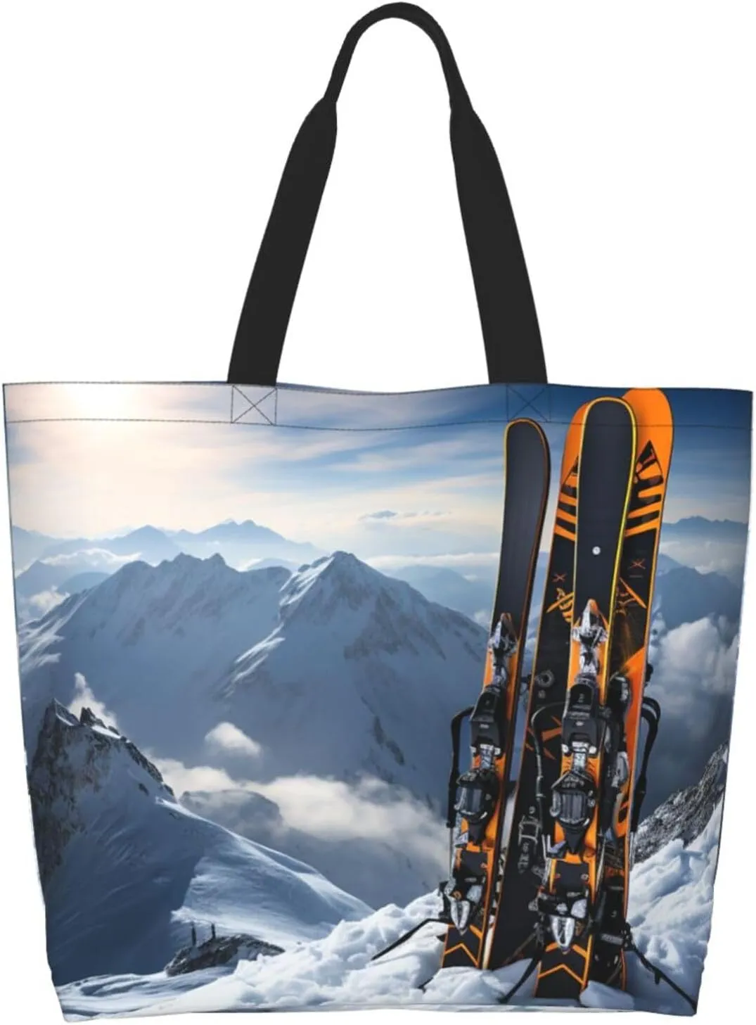 Tote Bag for Women Grocery Bag Reusable Shopping Bag Succulent Plant Handbag Foldable Shoulder Bag