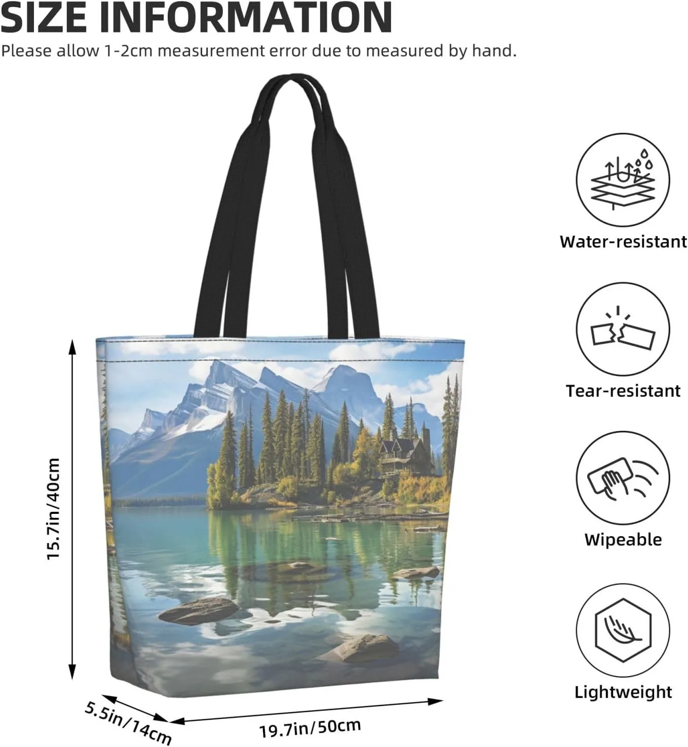 Tote Bag for Women Grocery Bag Reusable Shopping Bag Universe Starry Stars Handbag Foldable Shoulder Bag