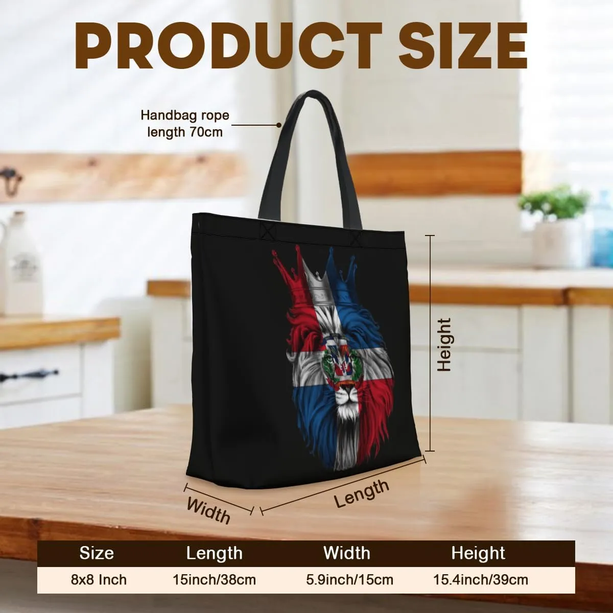 Tote Bag for Women Men Large Reusable Beach Shoulder Bags With Zipper for Gym Shopping Travel Gifts Yoga