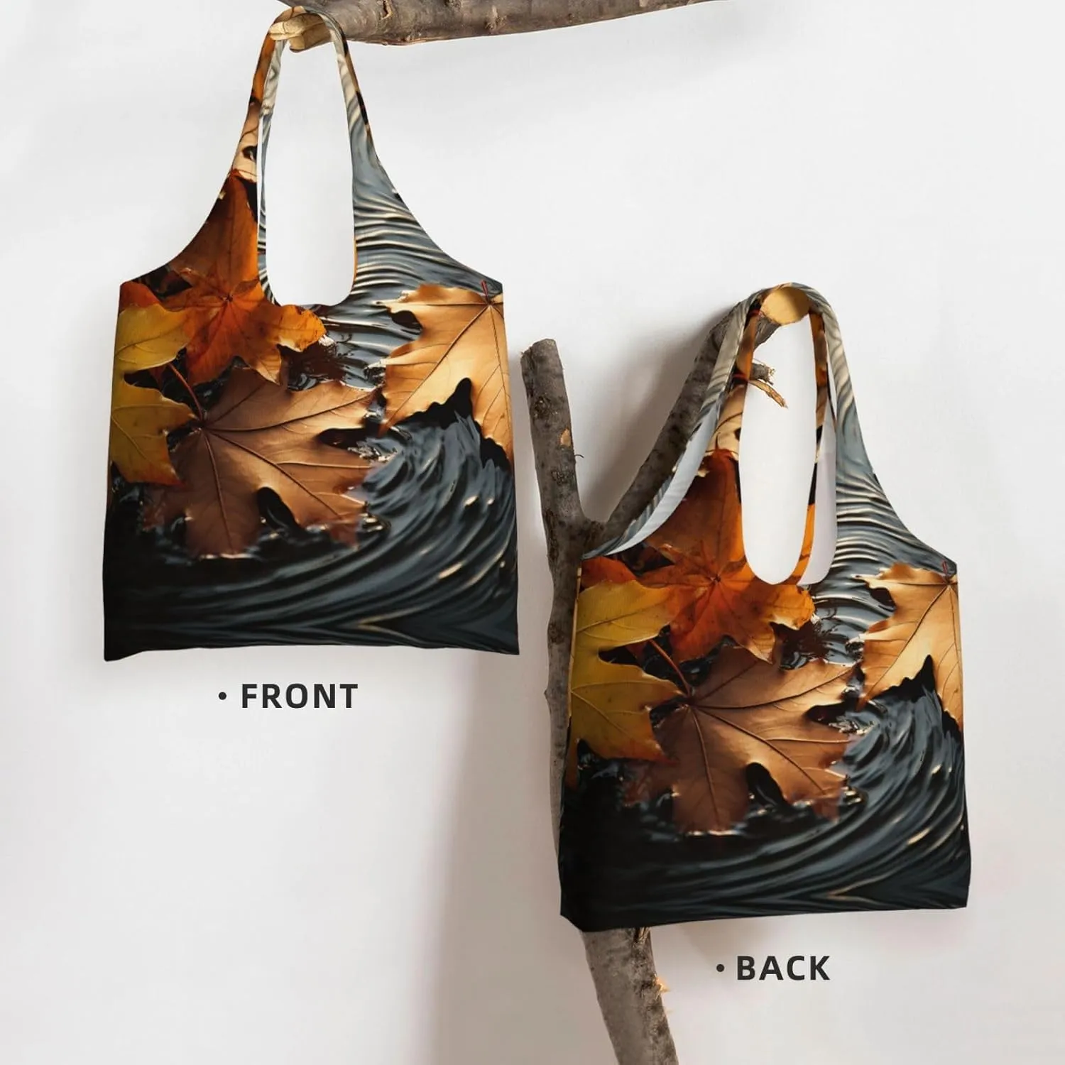 Tote Bag for Women Reusable Grocery Bag Canvas Shopping Bag Math question Handbag Foldable Shoulder Bag