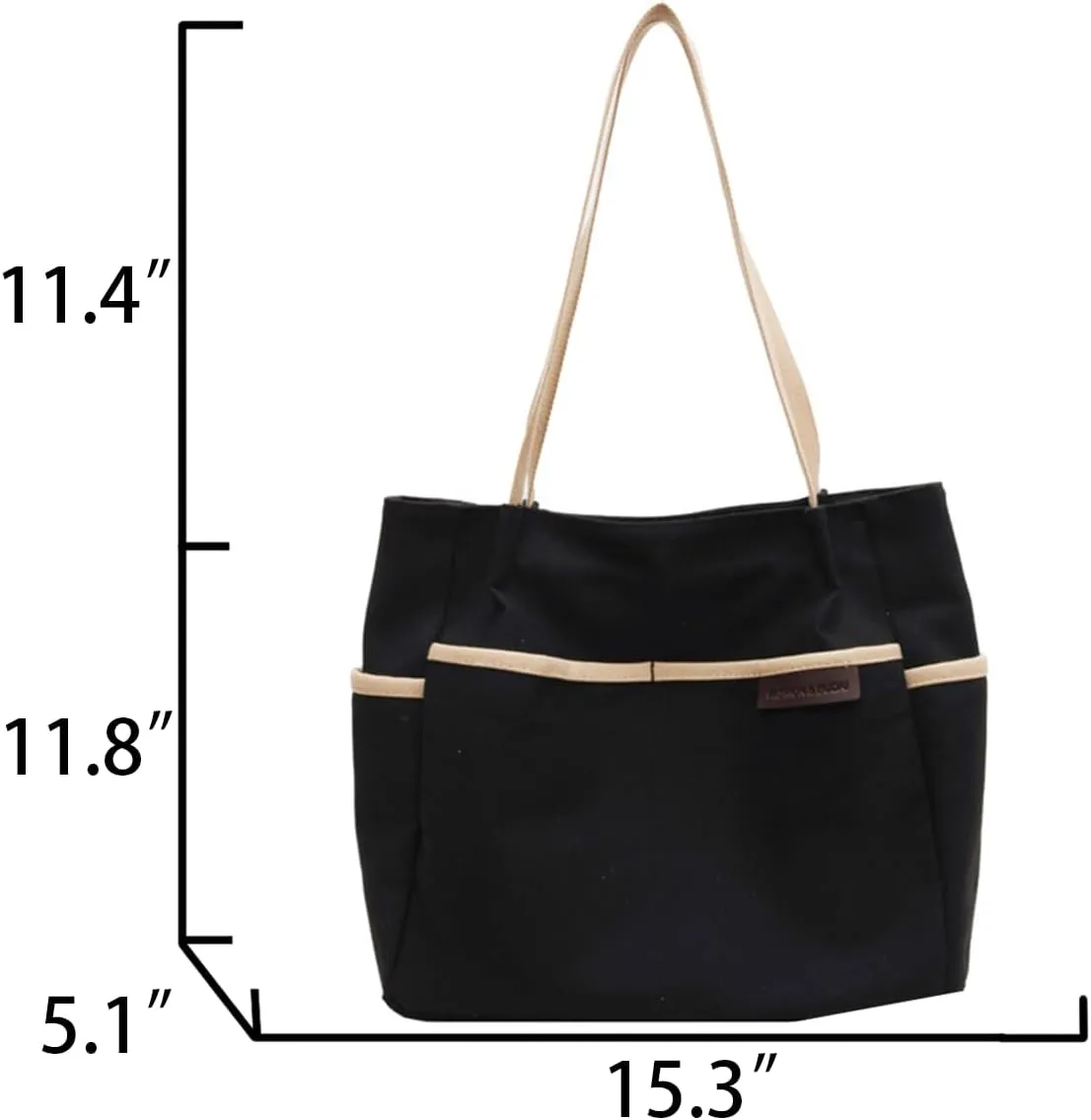 Tote Bag With Zipper Canvas Tote Bag Work Bags For Women Tote Bag For Women Large Tote Bag Handbags For Women