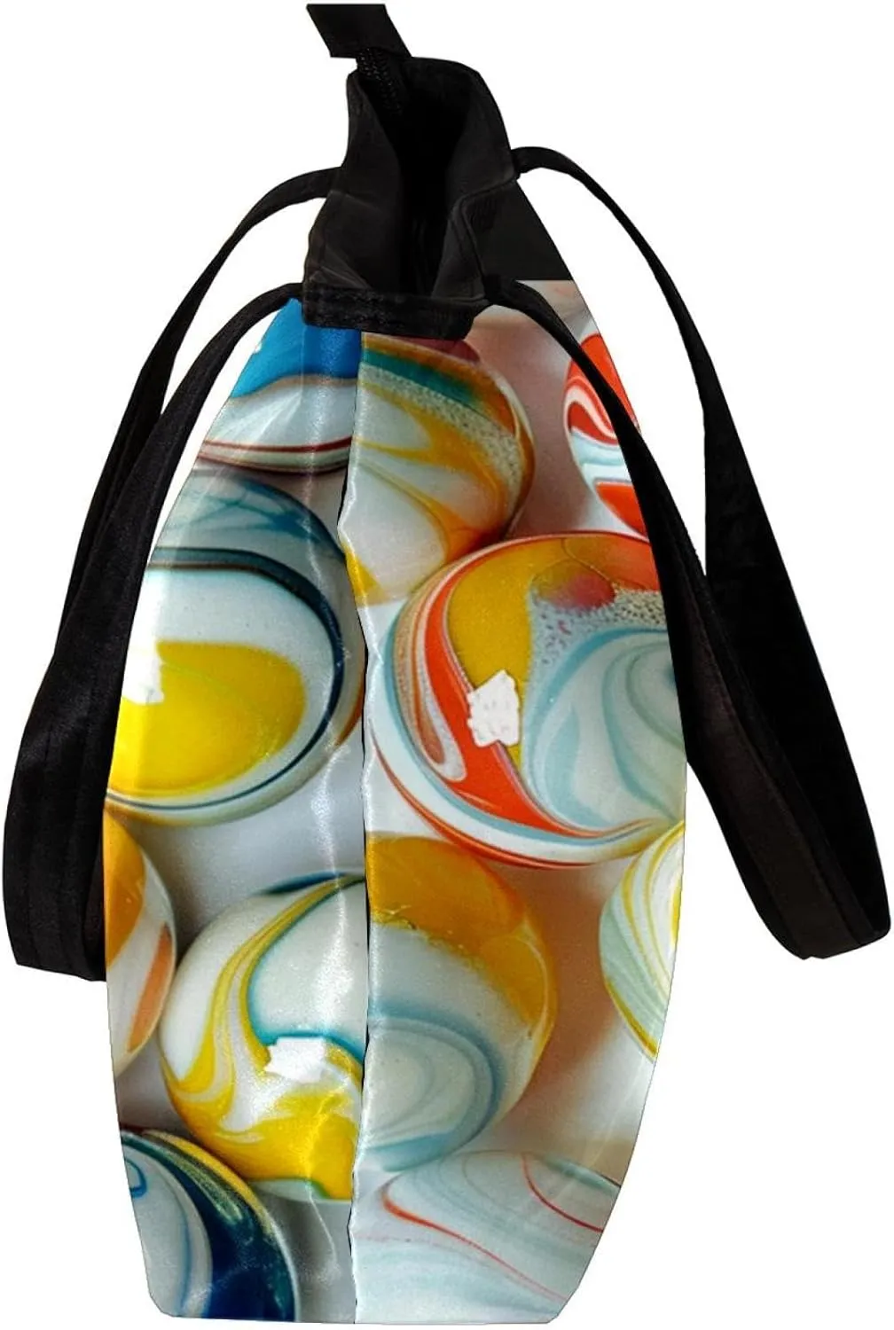 Tote Bags, Large Tote Bag, Tote Bag with Zipper, Coconut Tree Flower Dinosaur Cartoon, Womens Tote Bag