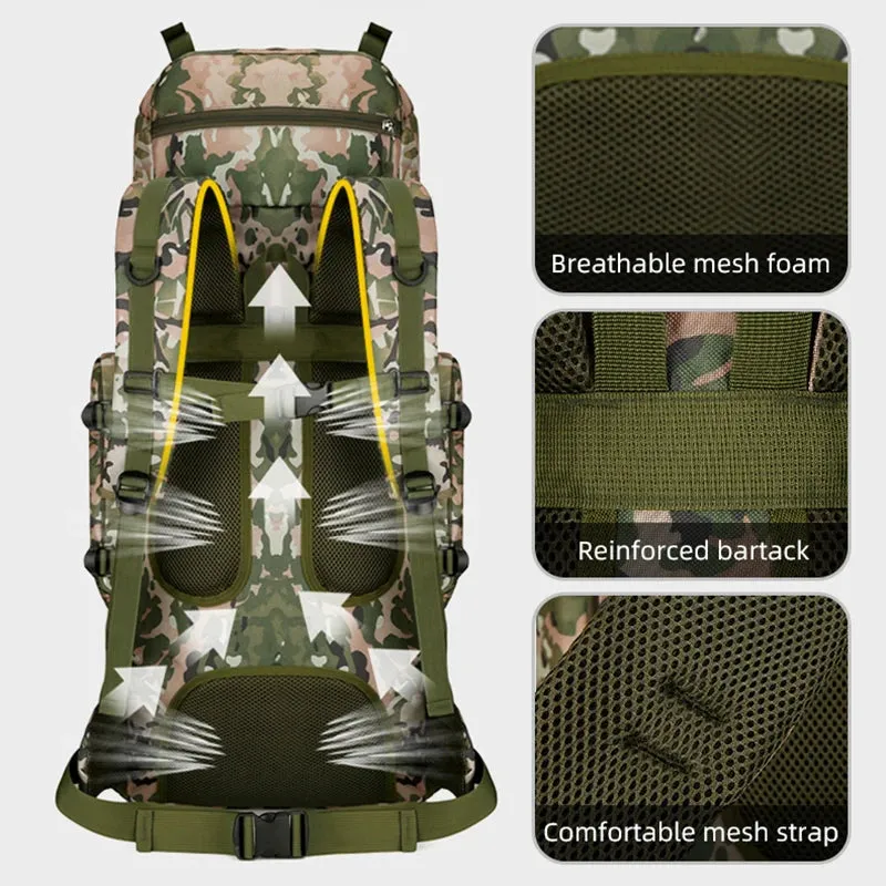 Travel Bag Camping Backpack Tactical Hiking