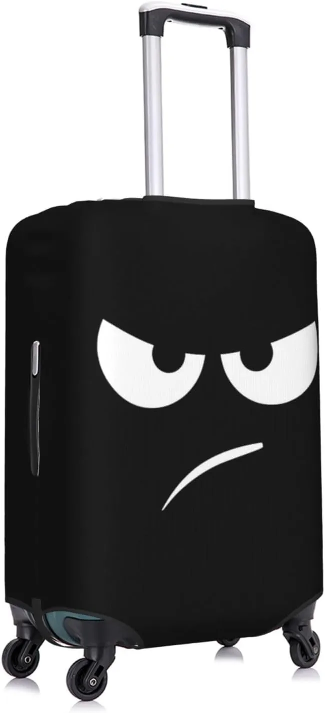Travel Luggage Cover Suitcase Stretch Washable Don'T Touch My Bag Suitcase Protector Bag,Dust-Proof Double-Sided Baggage Covers,Large