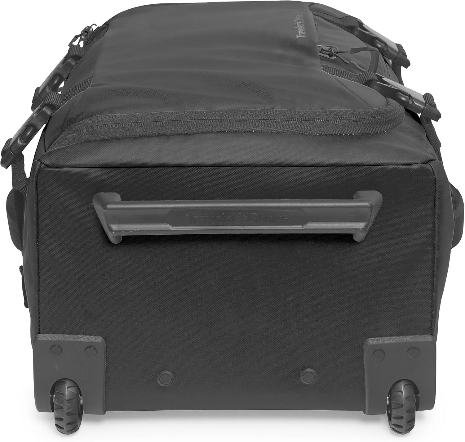 Traveler's Choice Wheeled Duffel, Black, Carry-On 21-Inch