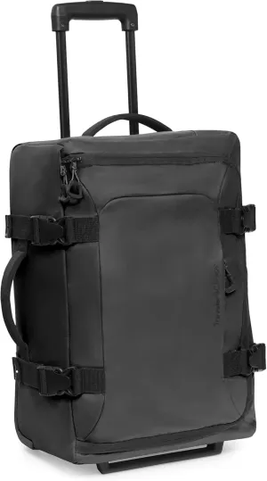 Traveler's Choice Wheeled Duffel, Black, Carry-On 21-Inch