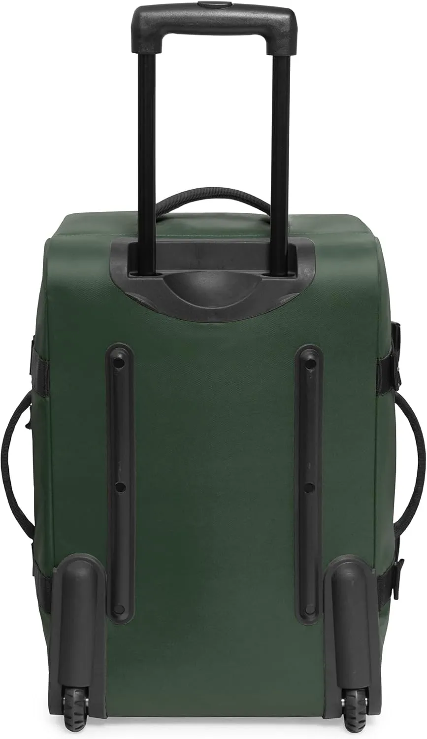 Traveler's Choice Wheeled Duffel, Dark Green, Carry-On 21-Inch