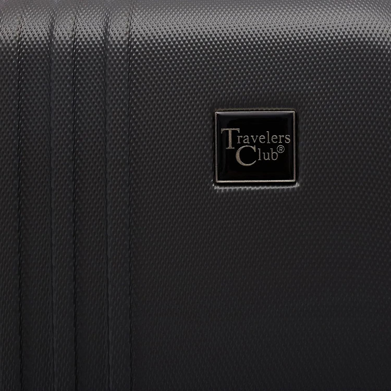 Travelers Club Cosmo Hardside Spinner Luggage, Charcoal Grey, Carry-On 20-Inch