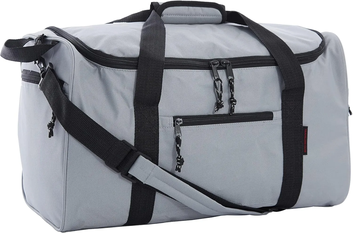 Travelers Club Orion Luggage and Travel Accessories, Grey, 6-Piece Set