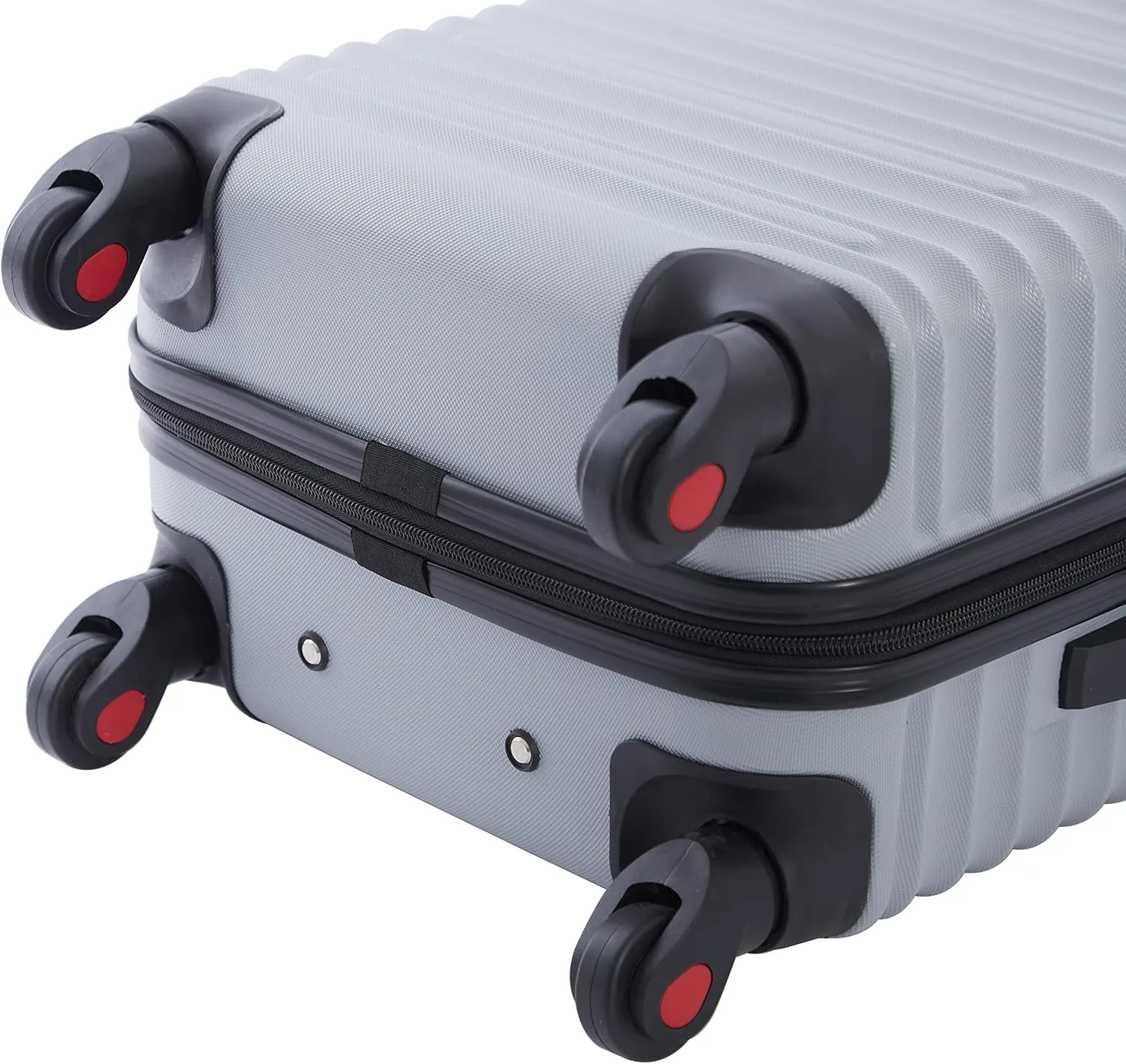 Travelers Club Orion Luggage and Travel Accessories, Grey, 6-Piece Set