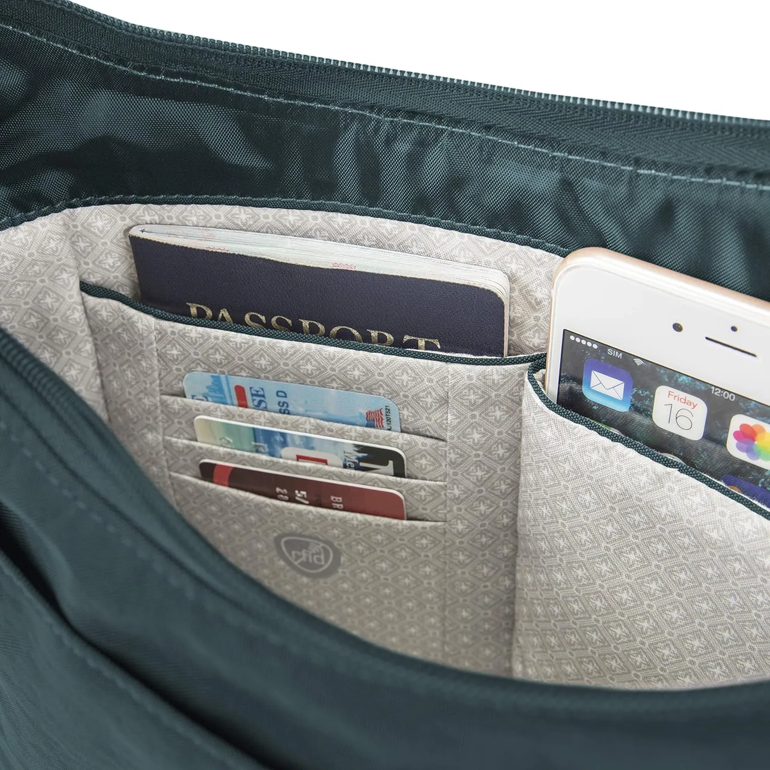 Travelon Anti-Theft Essentials East/West Hobo Bag